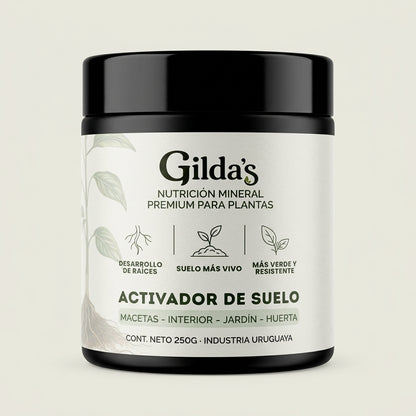 Gilda's · Minerales para plantas — Activador de Suelo