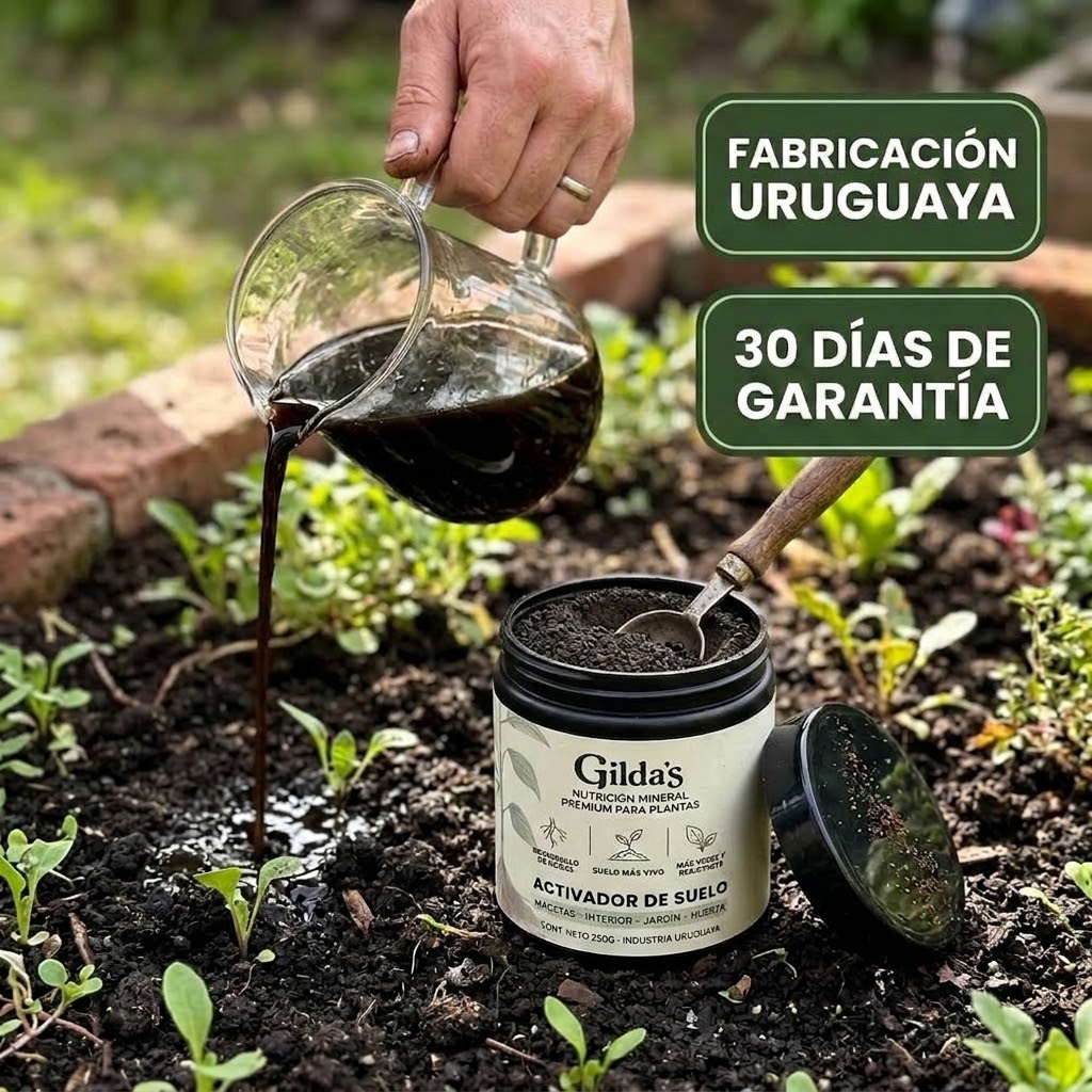Gilda's · Minerales para plantas — Activador de Suelo