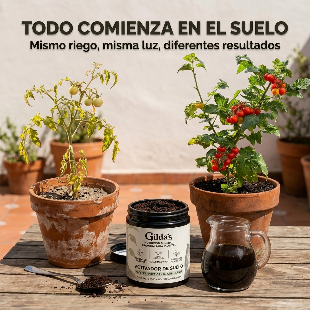Gilda's · Minerales para plantas — Activador de Suelo