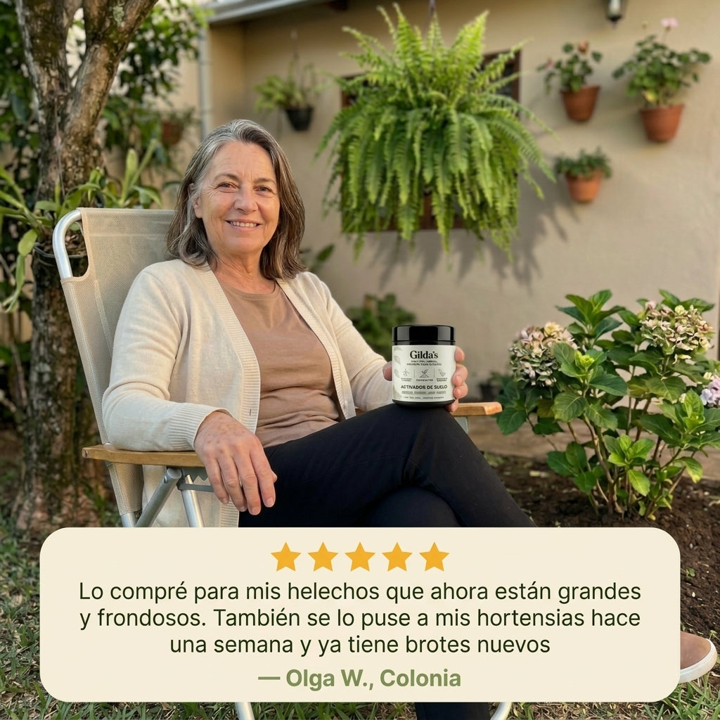 Gilda's · Minerales para plantas — Activador de Suelo