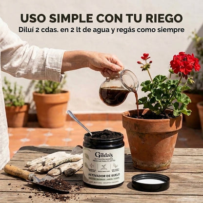 Gilda's · Minerales para plantas — Activador de Suelo